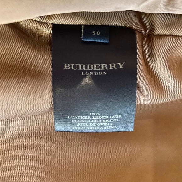 Burberry Leather Jacket - Picture 6 of 7